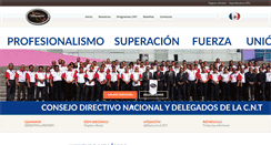 Desktop Screenshot of confederaciondetalleres.org.mx