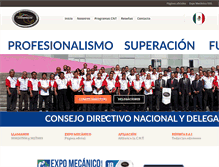 Tablet Screenshot of confederaciondetalleres.org.mx